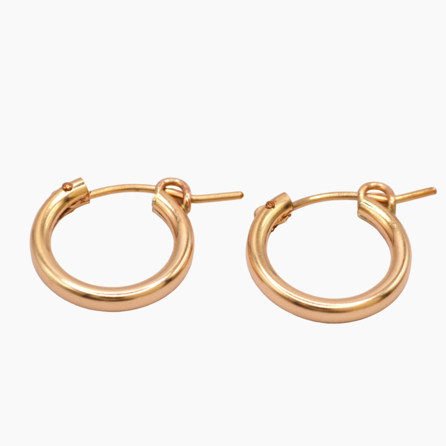 14cy gold filled hoop earrings
