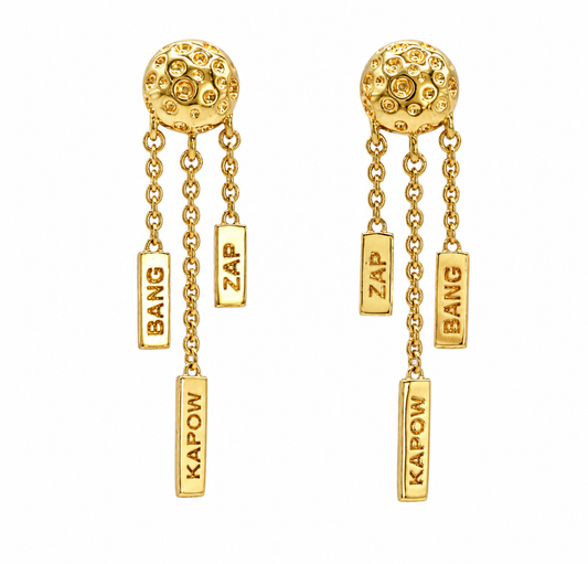 Moon Drop Earrings